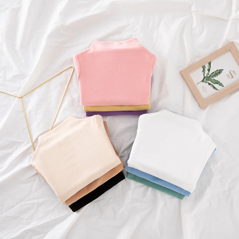 
kids clothing for boys and girls Bottoming shirt winter Long sleeve shirt 