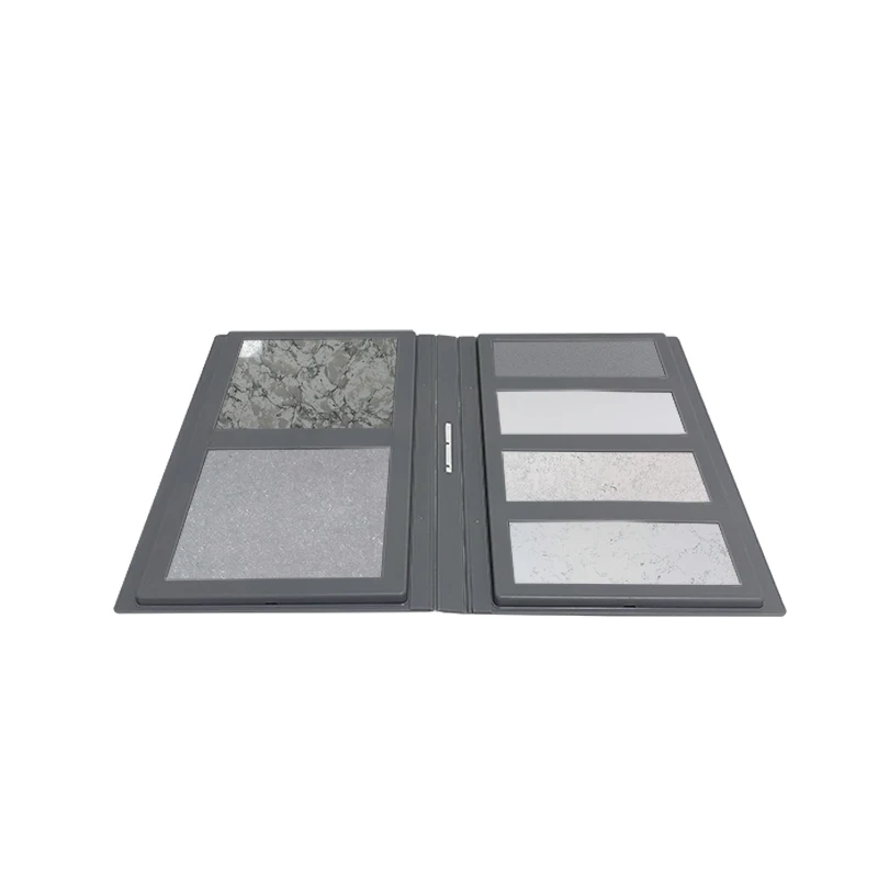 Plastic PVC Marble Tile Sample Binder Quartz Catalog
