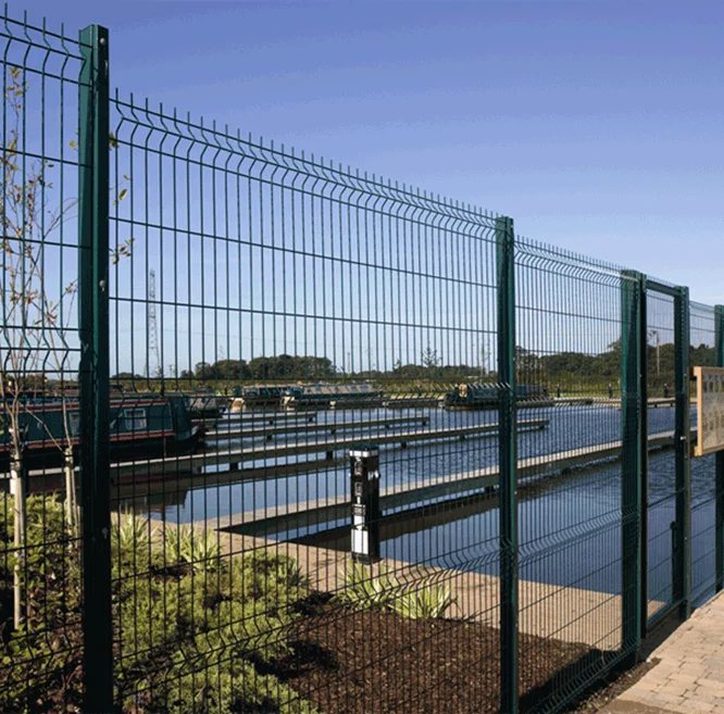 Metal industrial safety fence panels for barrier fence
