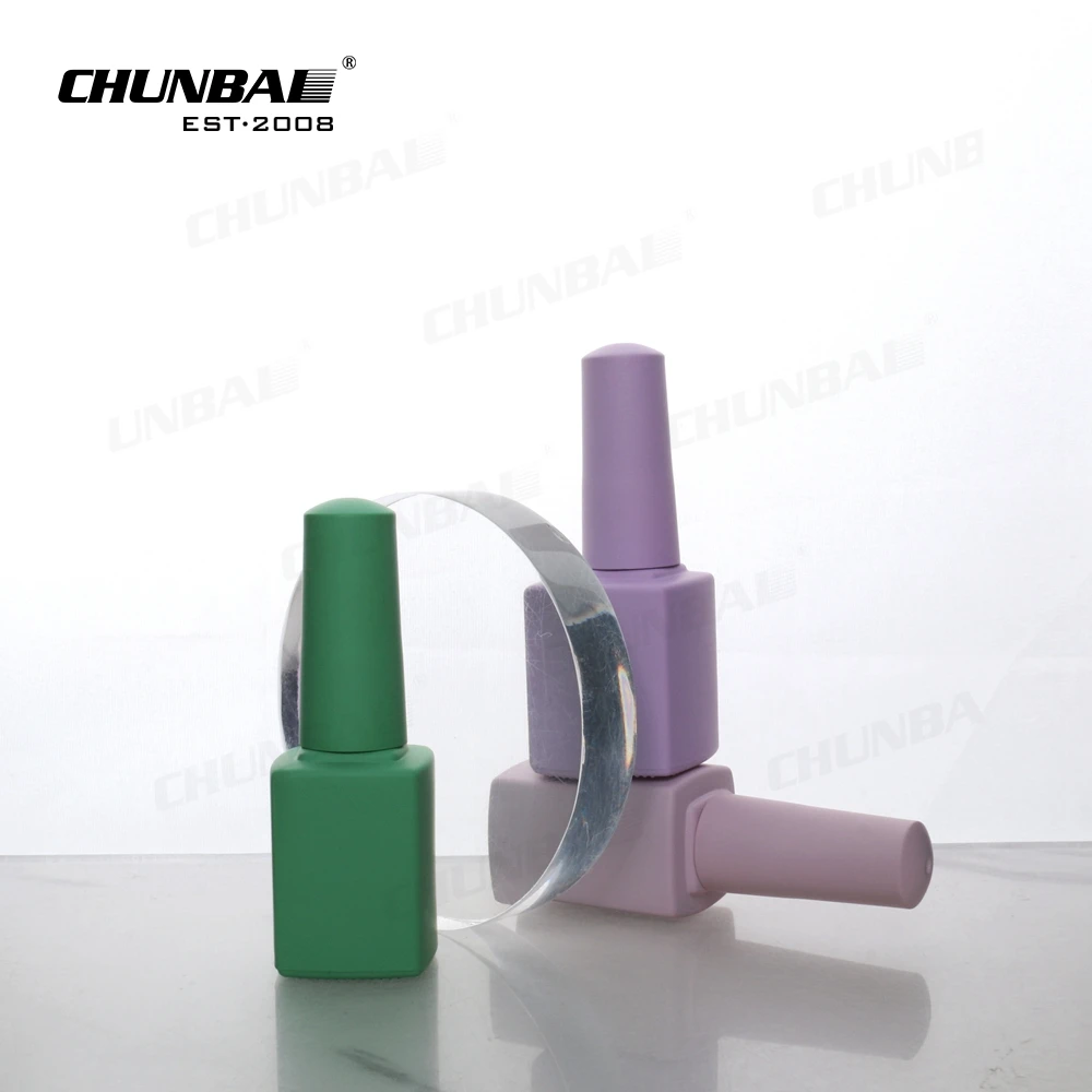 Wholesale Purple Reusable 10Ml 15 Ml Design Customized Private Label Large Gel Nail Polish Empty Classy Bottle For Nail Polish