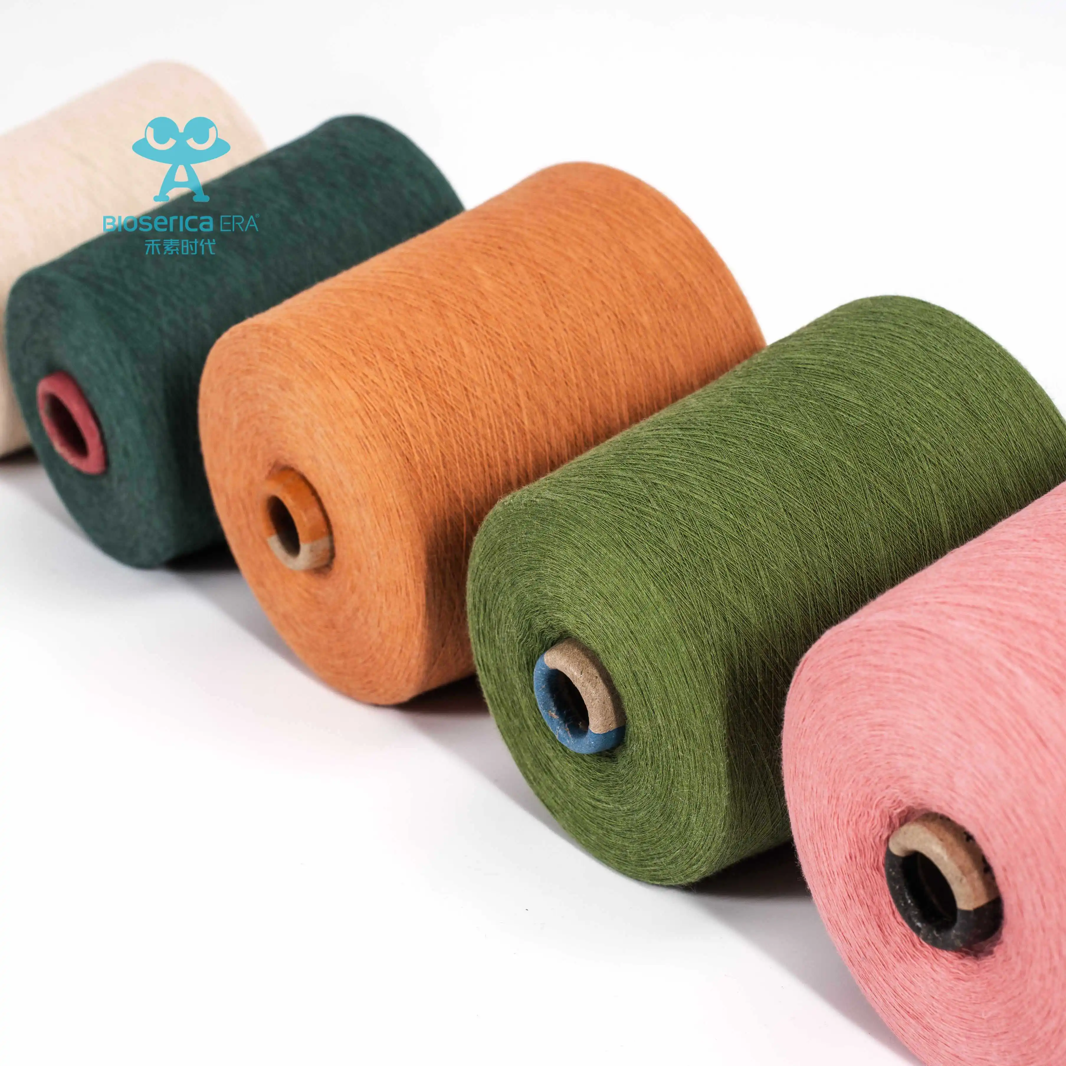 Bioserica Era ne 28/1 mixed yarn cotton 40% modal 25% polyester modal yarn modal yarn for hand knitting anti odor