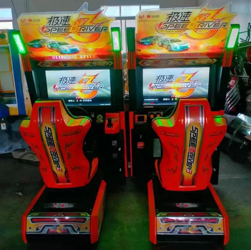 Coin Operated Outrun 32 Car Racing Games Machine Simulator Arcade Simulator Driving Game Machine for Sale