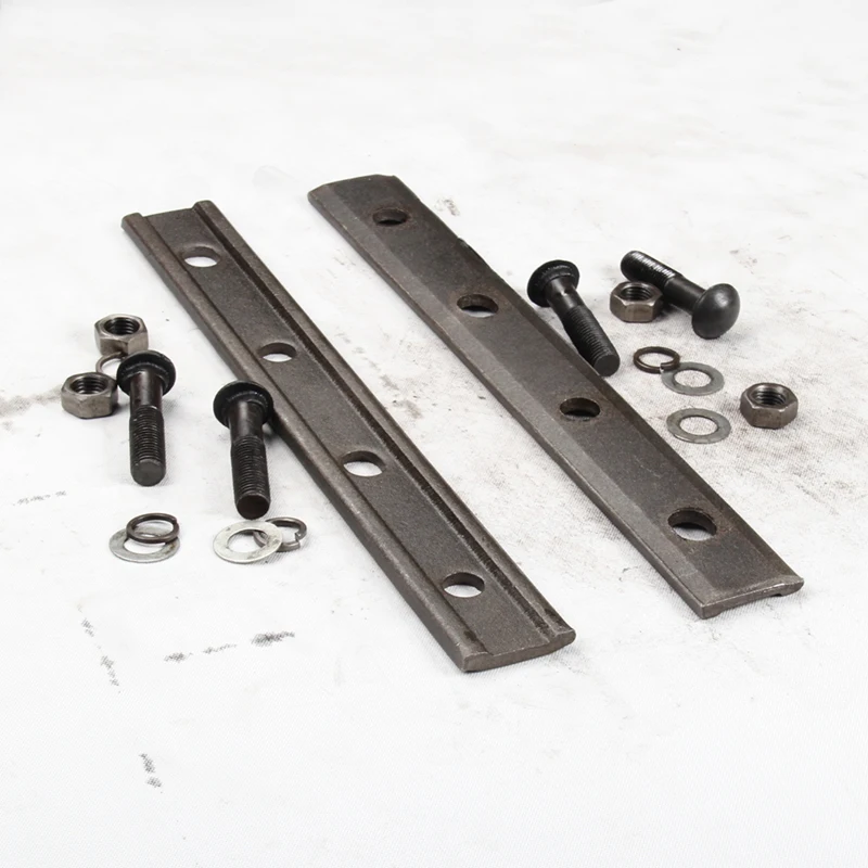 railway parts & accessories fish plate 4 holes 6 holes joint bar for steel rail