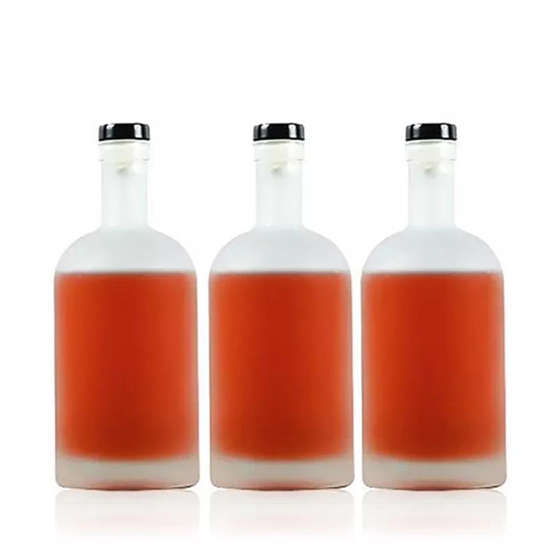 200 мл 375 500 750 прозрачные пустые Olso водка ликер Радиоуправляемый вертолет Gin Ром Текила виски бренди дух стеклянная бутылка (с крышкой)