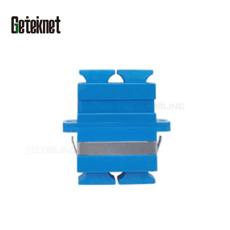 Geteknet fiber optical conector SC UPC SM duplex coupler fiber optic coupler connector fiber adapter