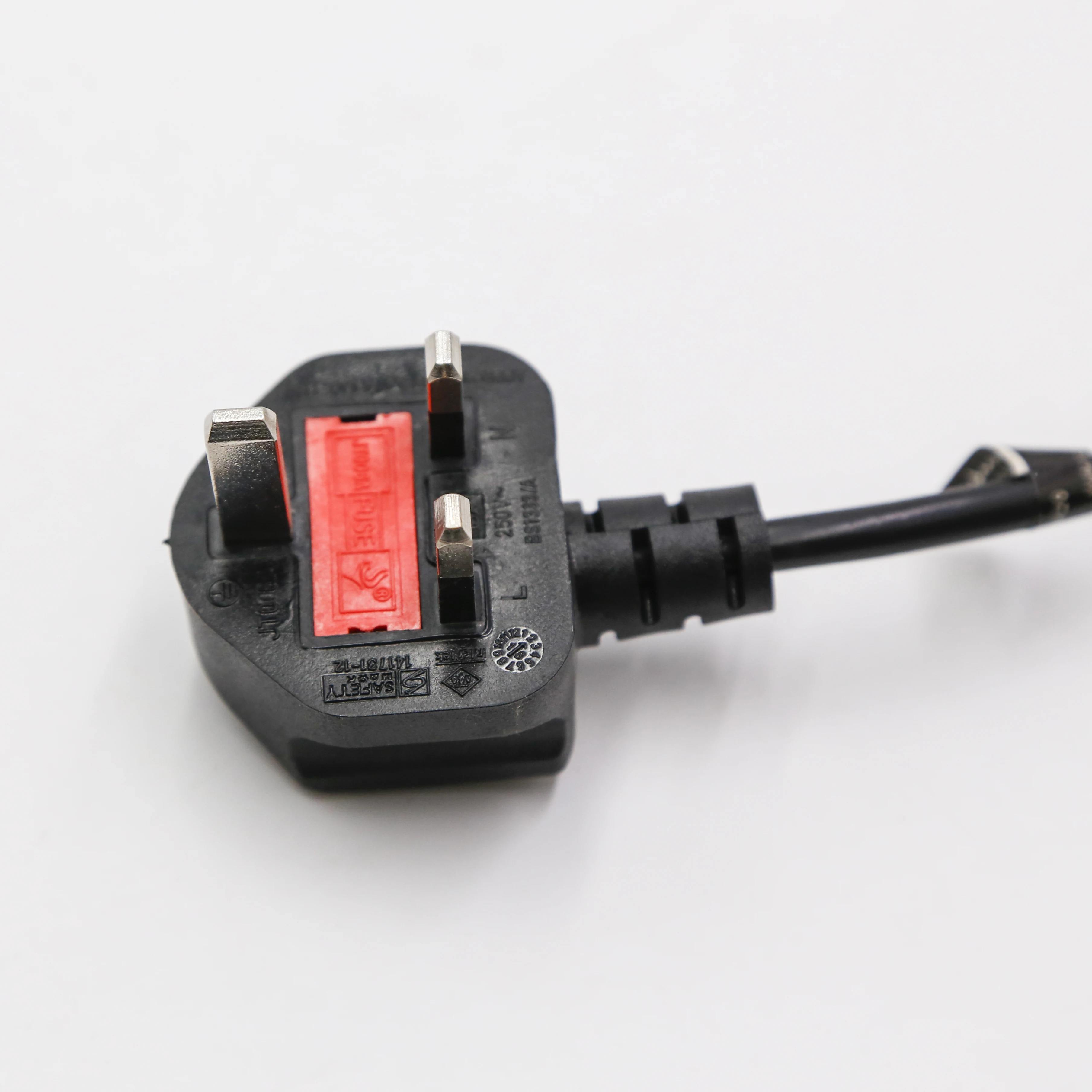 
EU IEC C13/C14/C15 connector ac cord for computer ho5vv-f 3*1.0 power cable 