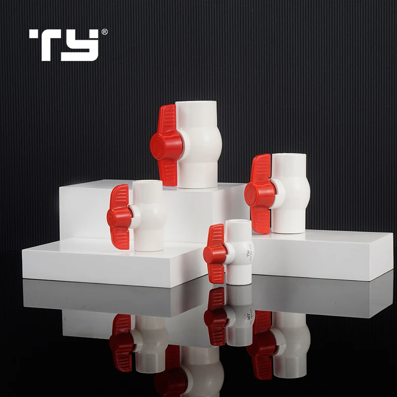 Популярный производитель по конкурентоспособной цене, пластиковый ПВХ НПВХ шаровой клапан высокого давления, ПВХ