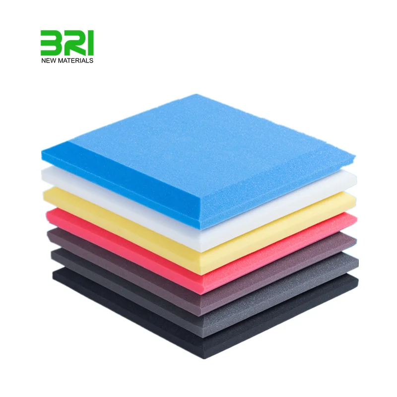 Flame retardant soundproof sponge wall panels studio acoustic foam