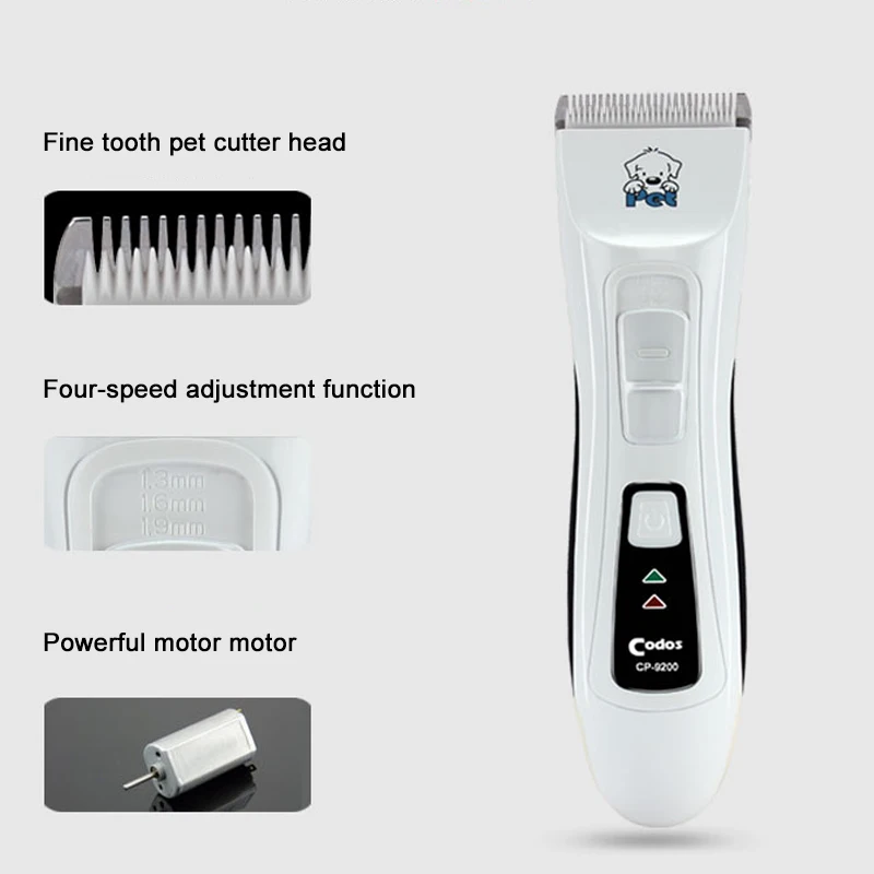 automatic household rechargeable dog pet hair trimmers set kit dog grooming trimmer pet grooming clippers