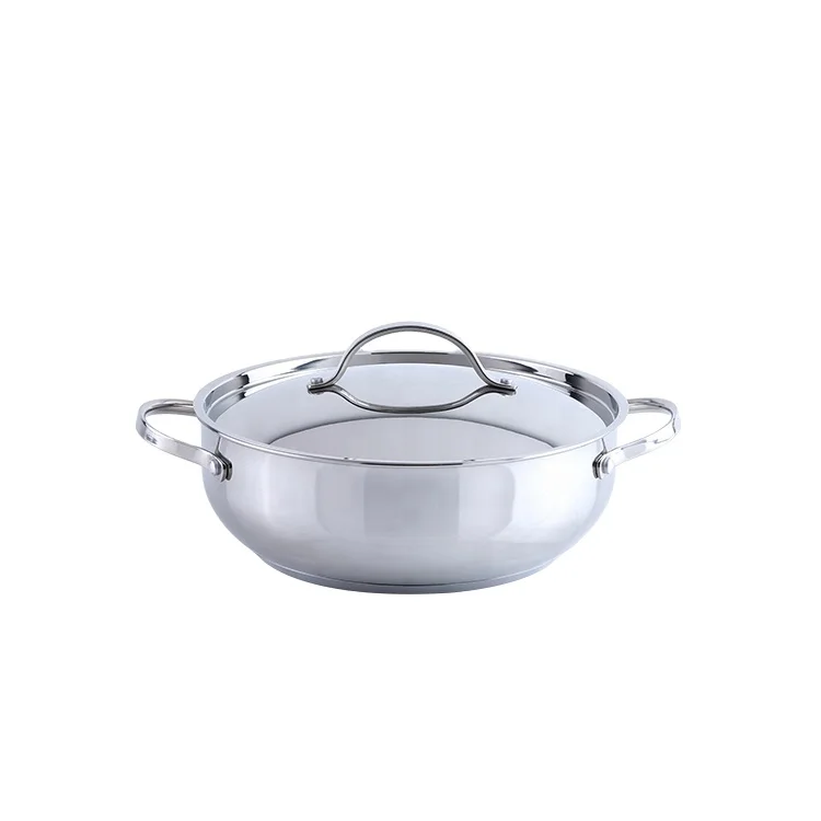 Кастрюля для горячего приготовления ресторана из нержавеющей стали большой емкости