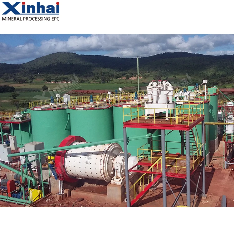 China Durable Gold Mining Plant , High Efficiency Mineral Processing Machine