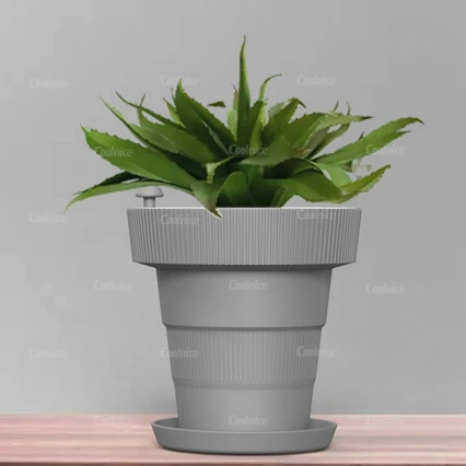 Coolnice  Colorful Garden  Foldable Self Absorbed Watering Planter large case Plastic TPE  flower pots