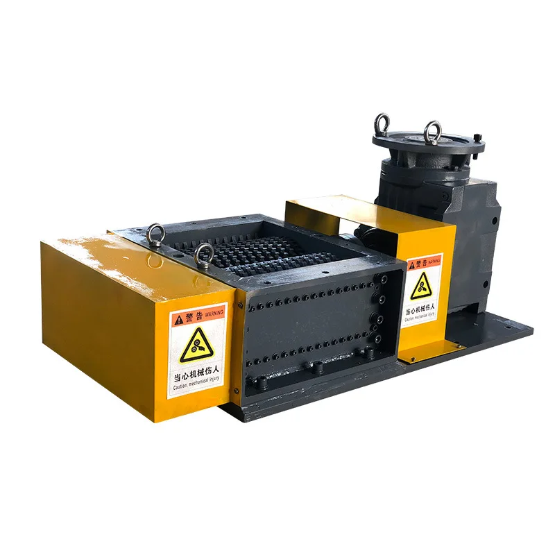 Высокоэффективный двухвальный маленький мини-компостный металлический Железный алюминиевый измельчитель для продажи