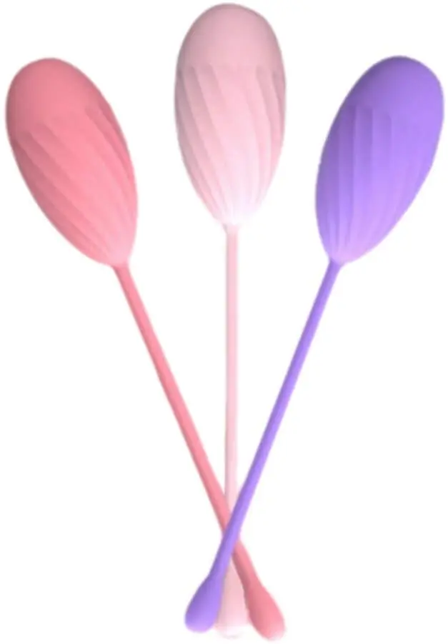 Silicone Egg Shape Weight Ball Kegel Exercises Ball For Women Vagina Control Training
