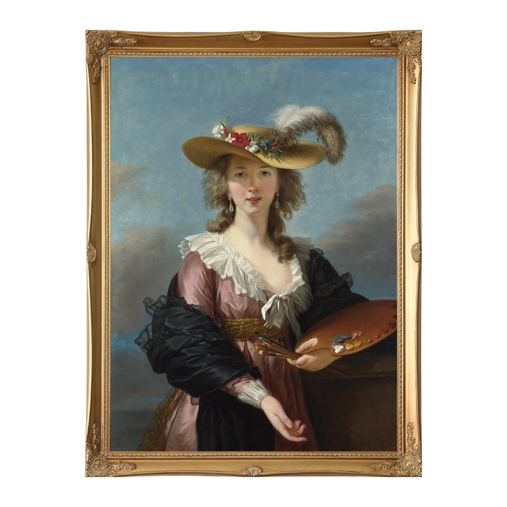 Elegant Beauty Woman Wall Hangs Decoration Oil Painting manufacturers of oil paintings