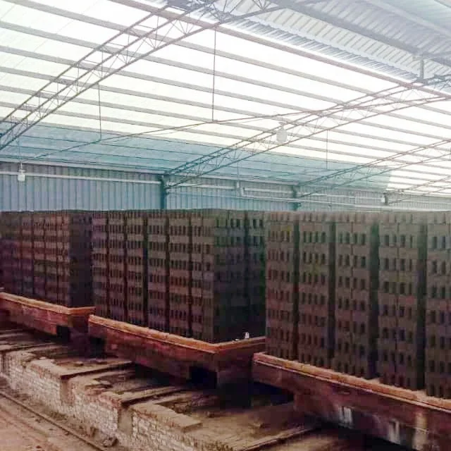Uganda coal clay brick furnace hollow earth brick factory production equipment
