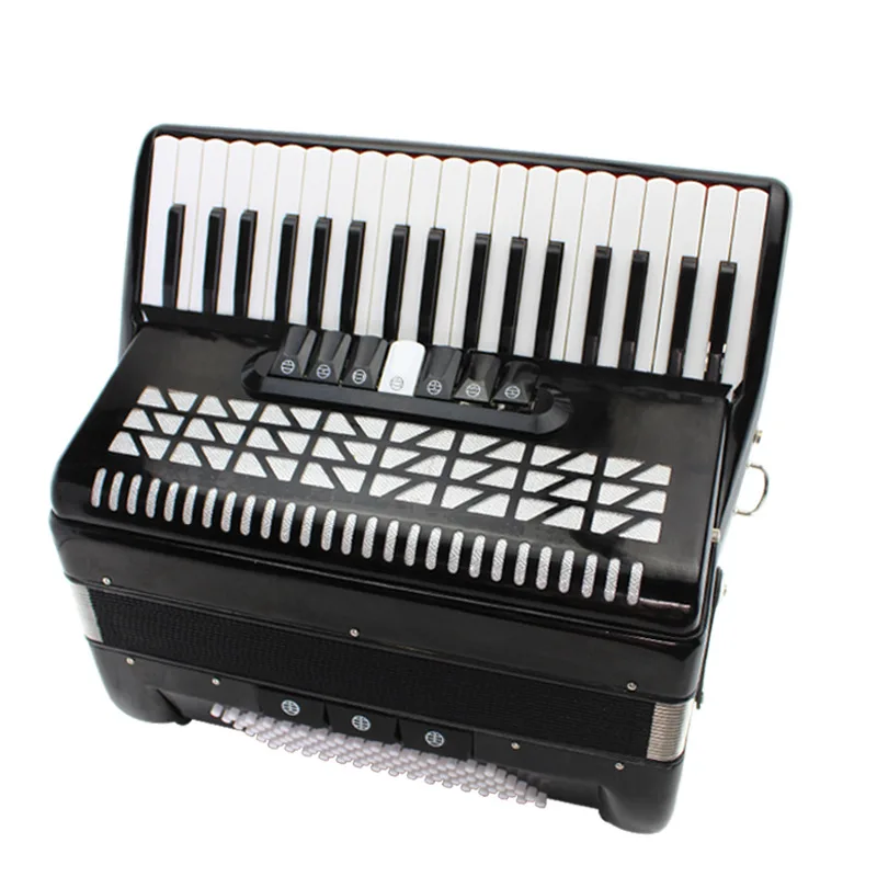 High Quality Accordion Keyboard Instruments With Accordion Straps, 120 Bass 3 chorus keyboard accordion