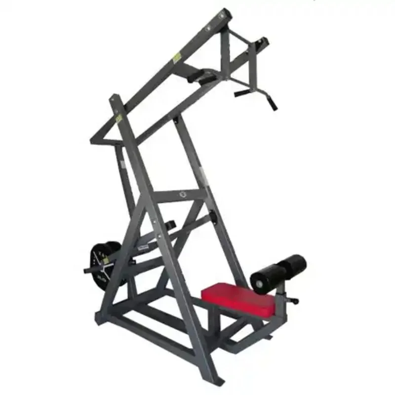 commercial fitness free weight Strength training Plate Loaded Flex Leverage lat pull down gym machine