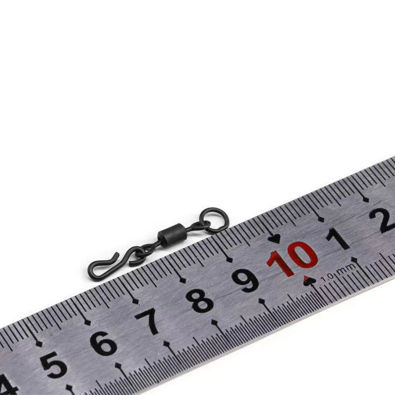 Matte Black Welded Single Loop extended Turnbuckle Hanging Pin for carp fishing accessories