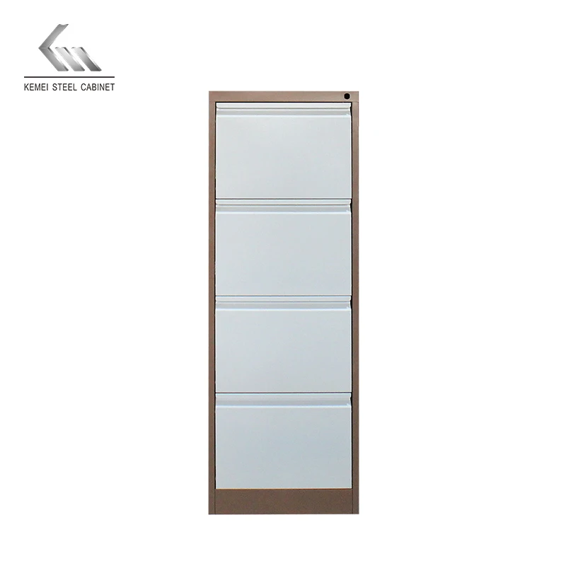 Вертикальная офисная мебель 4 ящика стальной шкаф для документов подвесная папка