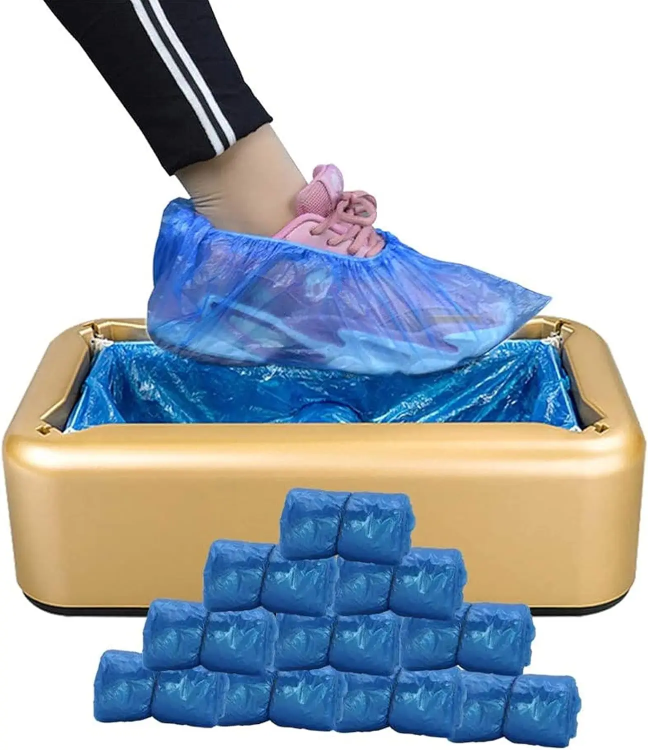 SJ Disposable Shoe Covers T-buckle Anti-slip Shoe Covers Applicable Shoe Cover Machine Using For Laboratories