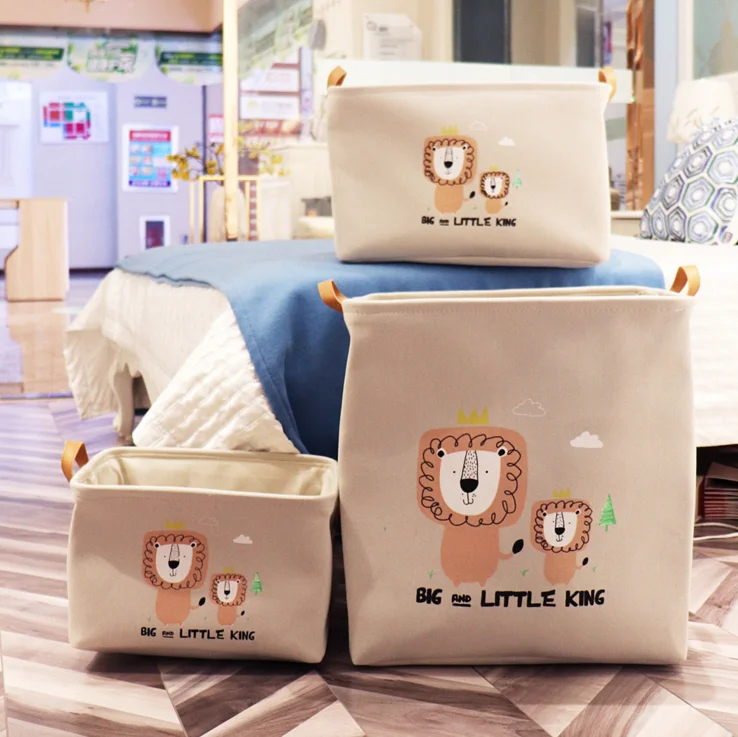 New Arrival Lion King Cute Toy Laundry Storage Basket for Kids