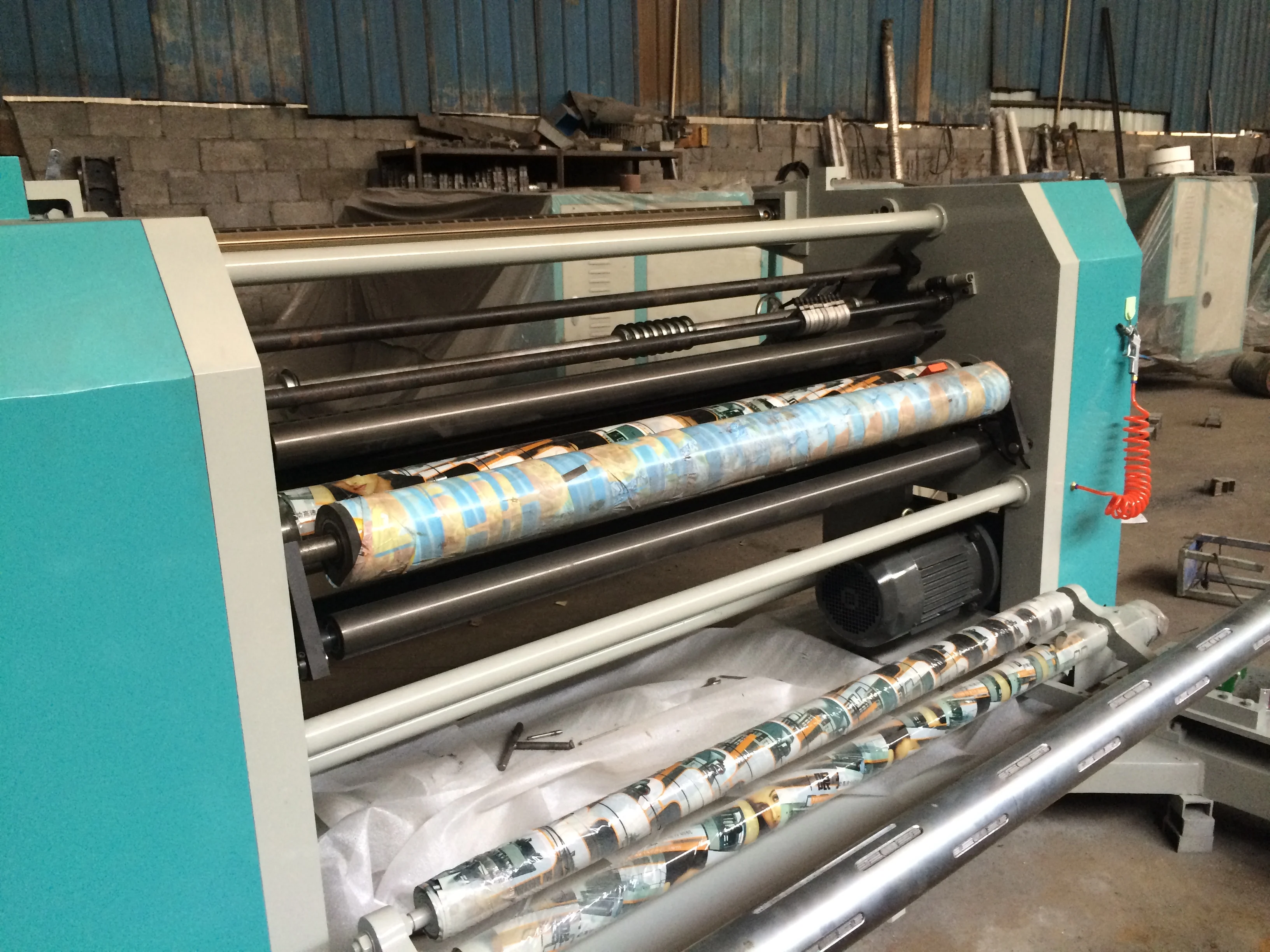Manual Window Film Slitting Rewinding Machine and Paper Rewinder