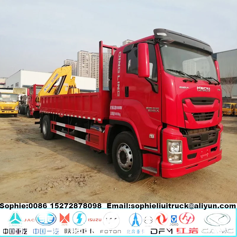 Япония ISUZU 6x6 полноприводный сверхмощный автокран установленный на грузовике 8 т кран 5 Автомобильный Кран 4x4 AWD внедорожные грузовики