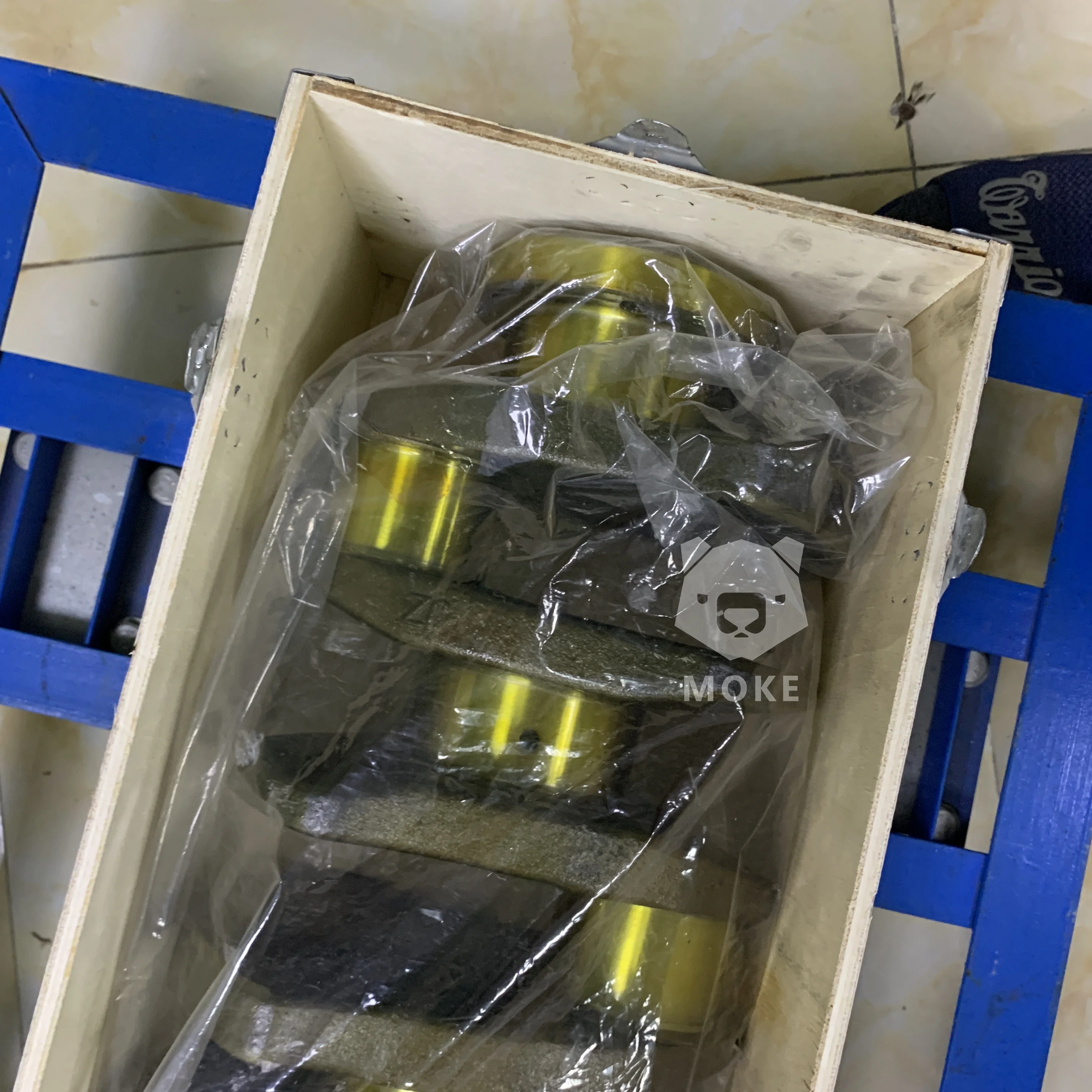 Экскаватор 3204 коленчатый вал E3204 детали двигателя экскаватора 1W9771