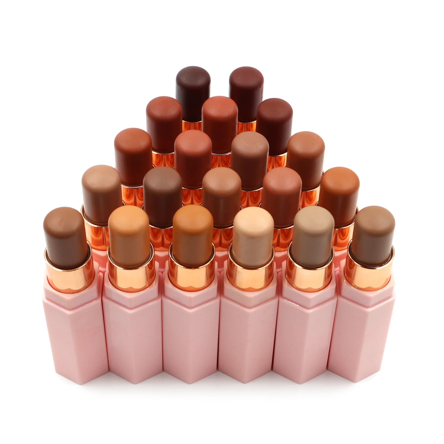 Private Label Cosmetic Waterproof Vegan Bronzer Creamy Concealer Contour Foundation Stick
