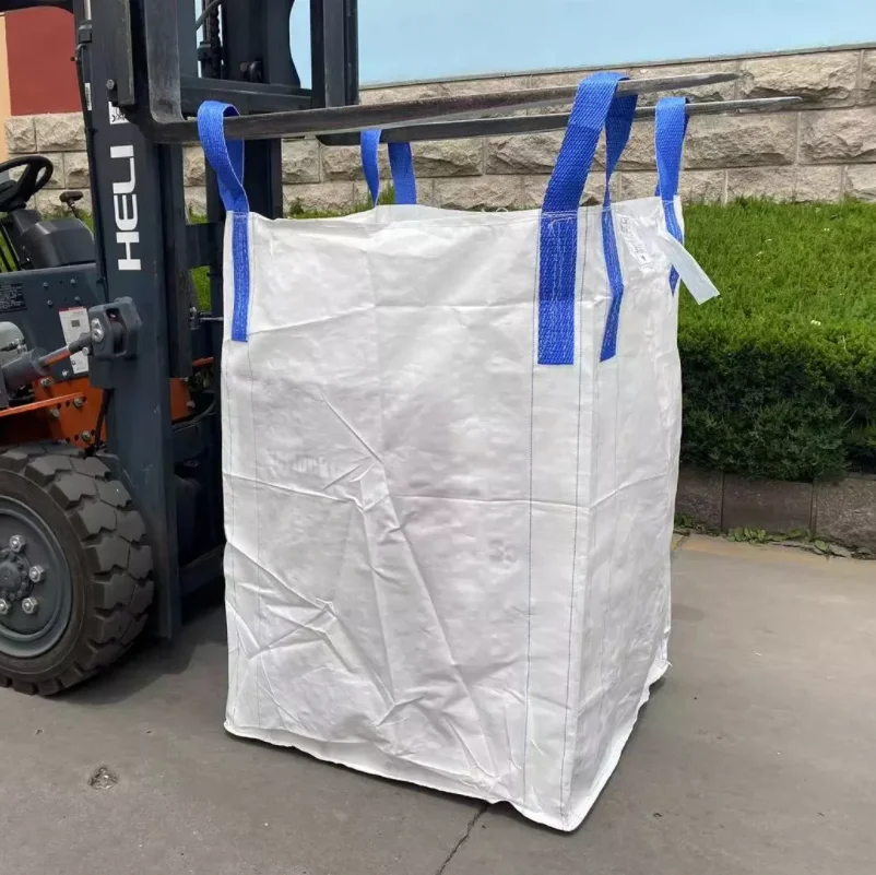 China supplier pp jumbo bag 1 ton polypropylene FIBC bulk bag half tonner big bag