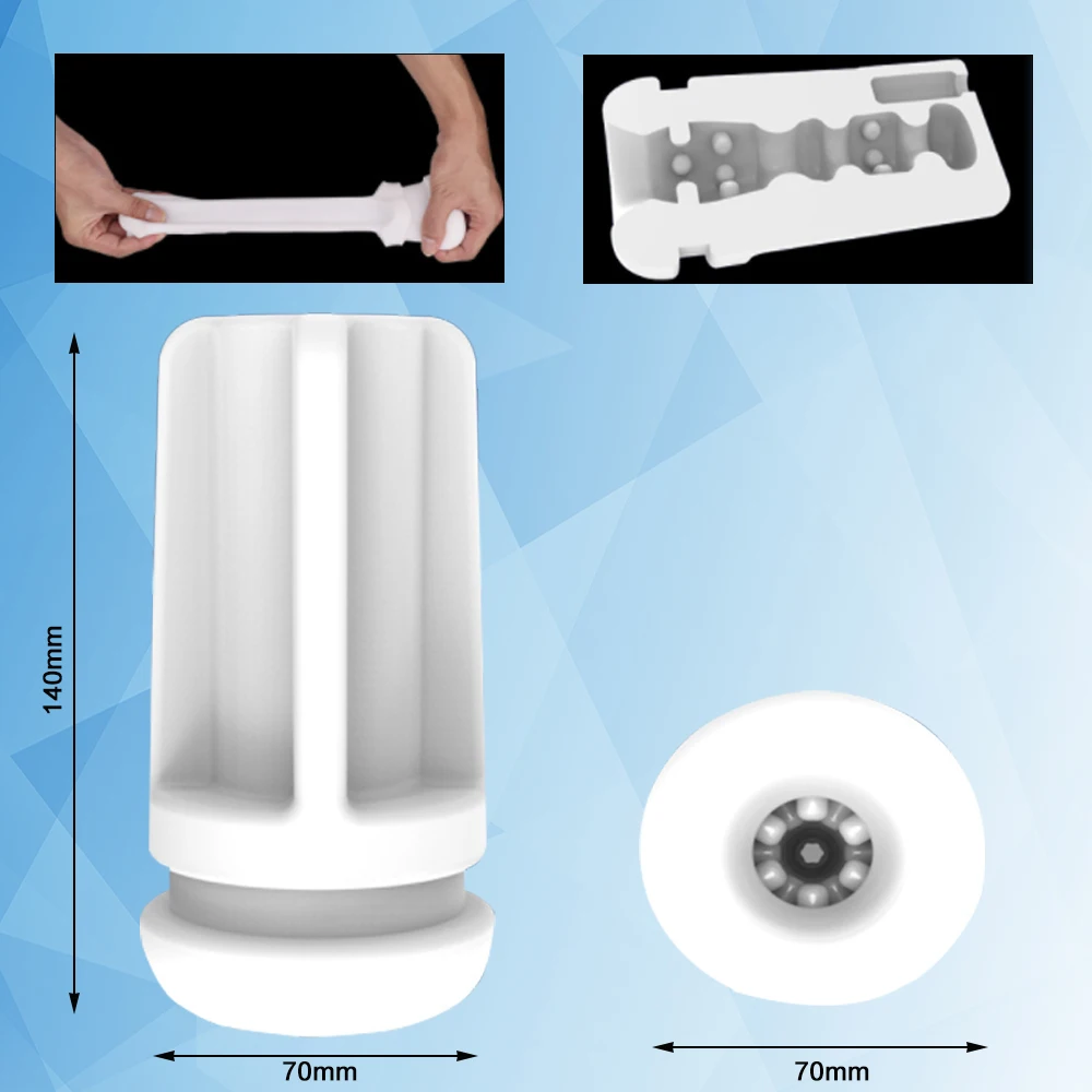 Peristal Tic Sucking Tightening 360 Wrapped Silicone Doll Male Masturbator Automatic Toys