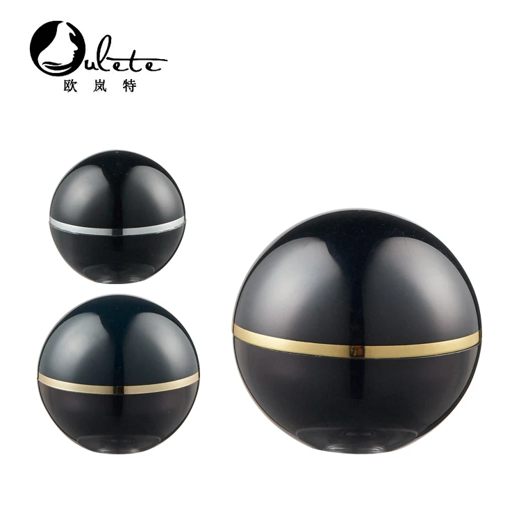 Sale Acrylic Jar Shape Face Cream Jars Lip Balm Ball Container Acrylic Cream Container Jar