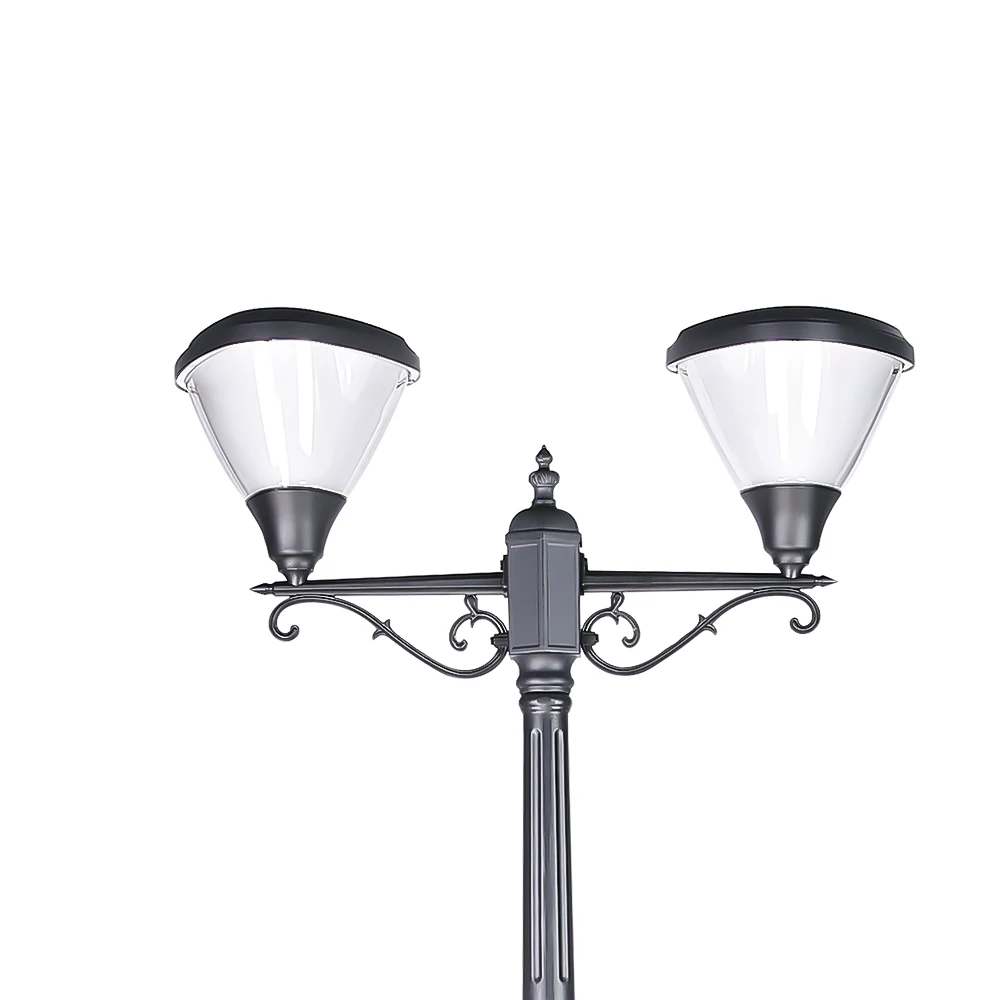 Chinese style lamp multi-light source LED landscape lamp outdoor solar garden lamp