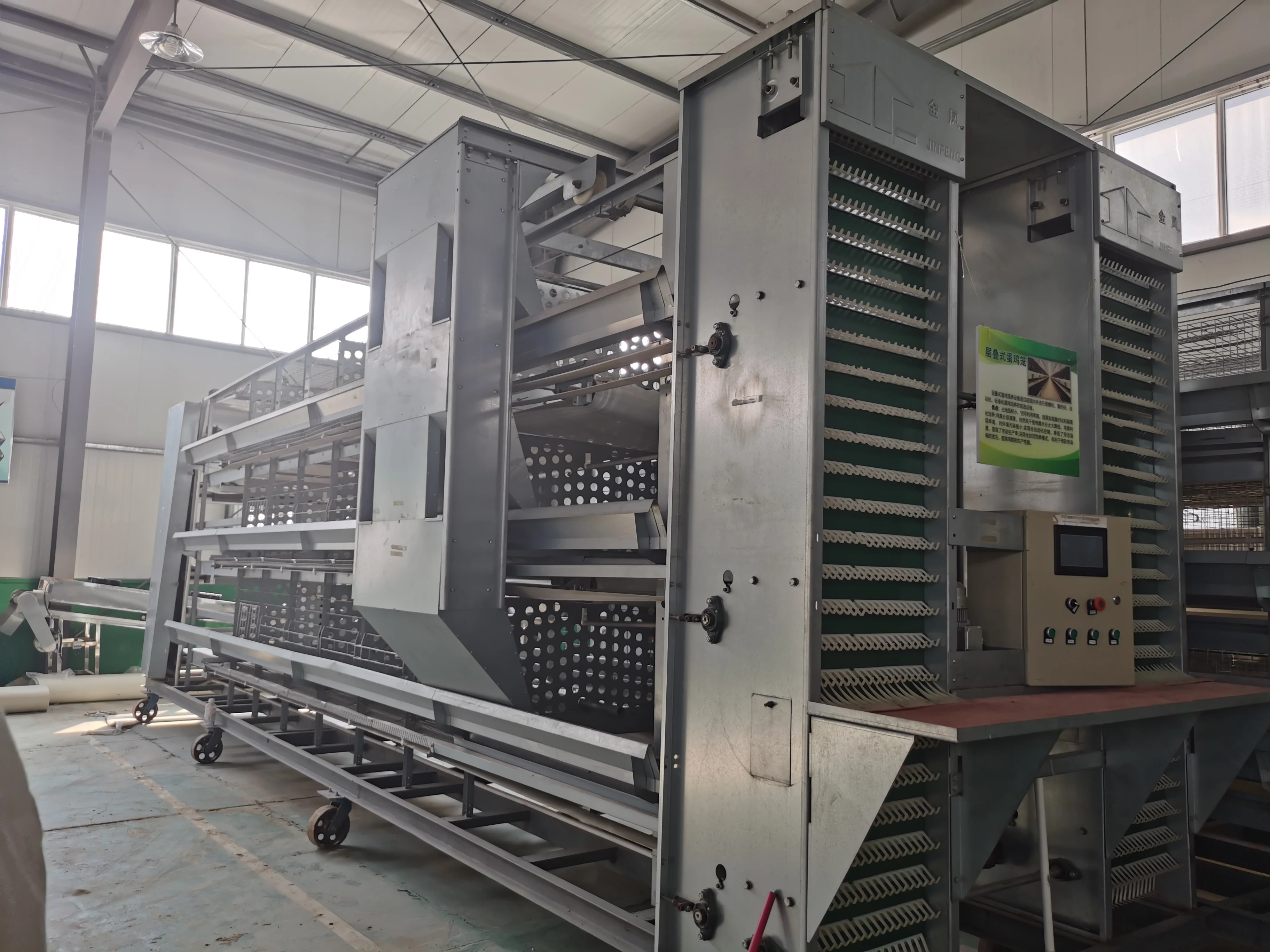 Laying Hens H Type Battery Egg Chicken Cage Chicken Egg Layer Farming Equipment