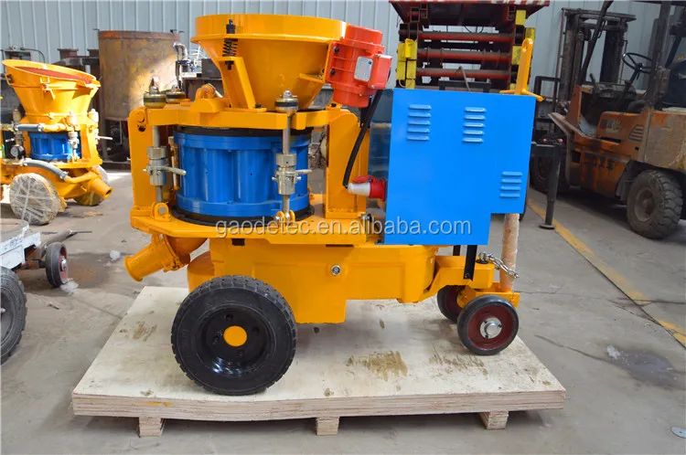Good design the high quality dry type concrete shotcrete machine for tunnel