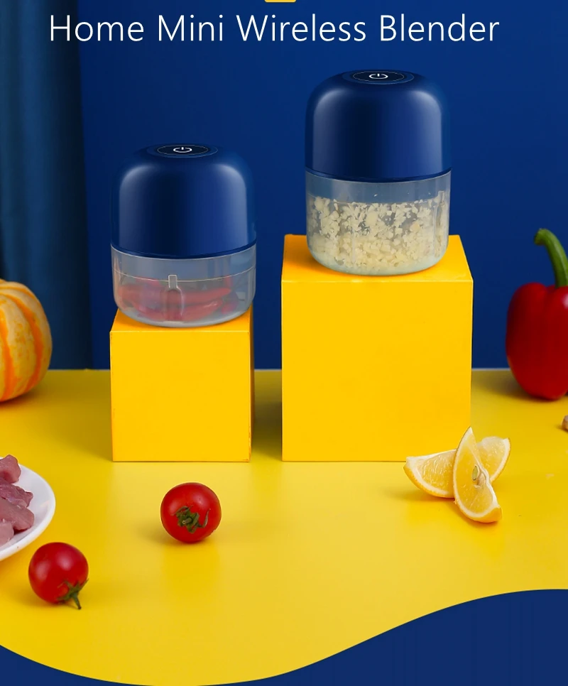 Mini Garlic Chopper Pepper Cutter ginger garlic chilly electric grinder long life use