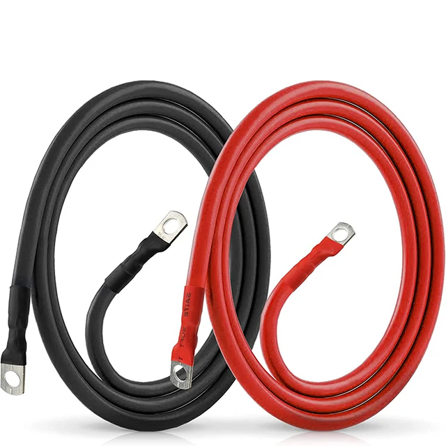 2AWG 4AWG 6AWG 8AWG1/0AWG 2/0AWG 4/0AWG Copper Battery Cable Battery Cable Solaire