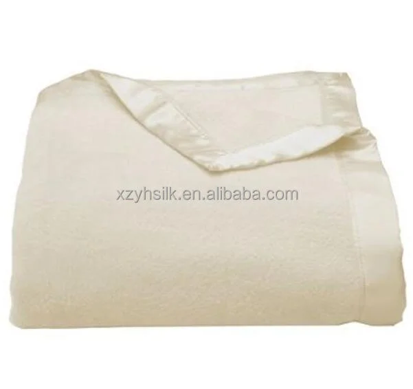 Luxury 100%Mulberry Silk  wedding gift Fleece Blanket,Satin Blanket