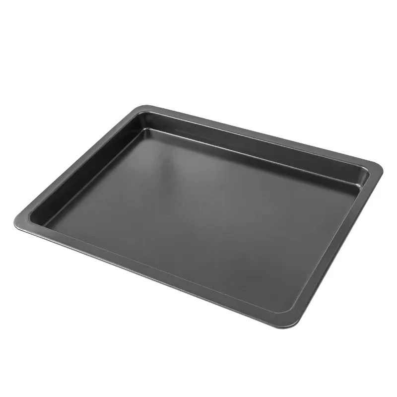 Non-Stick Deep Oven Bakeware Biscuit Tin Tray Cookie Metal Carbon Steel Sheet Pans Baking Tray