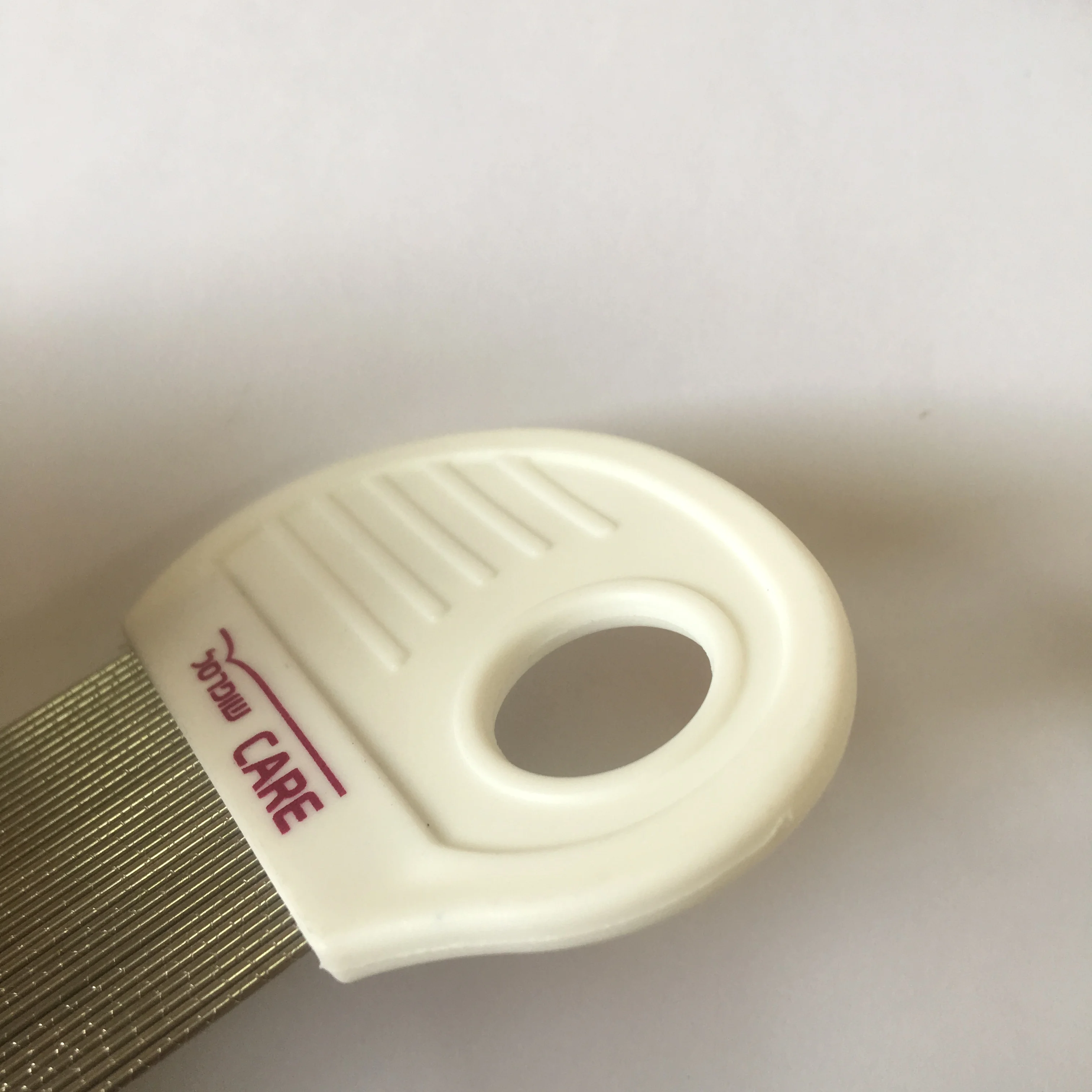 Double Stripes Stainless Steel Pins Girl Hair Cleaning Lice Nit Louse Tick Flea Removing Comb With Magnifier Len