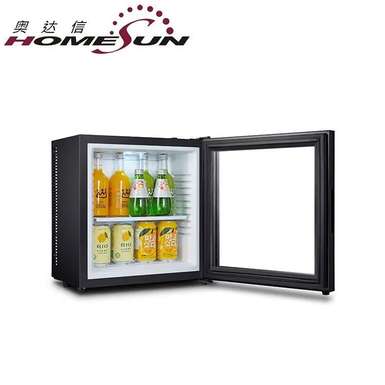 Homesun hot sale classical no noise beverages freezer fridge refrigerator hotel room minibar