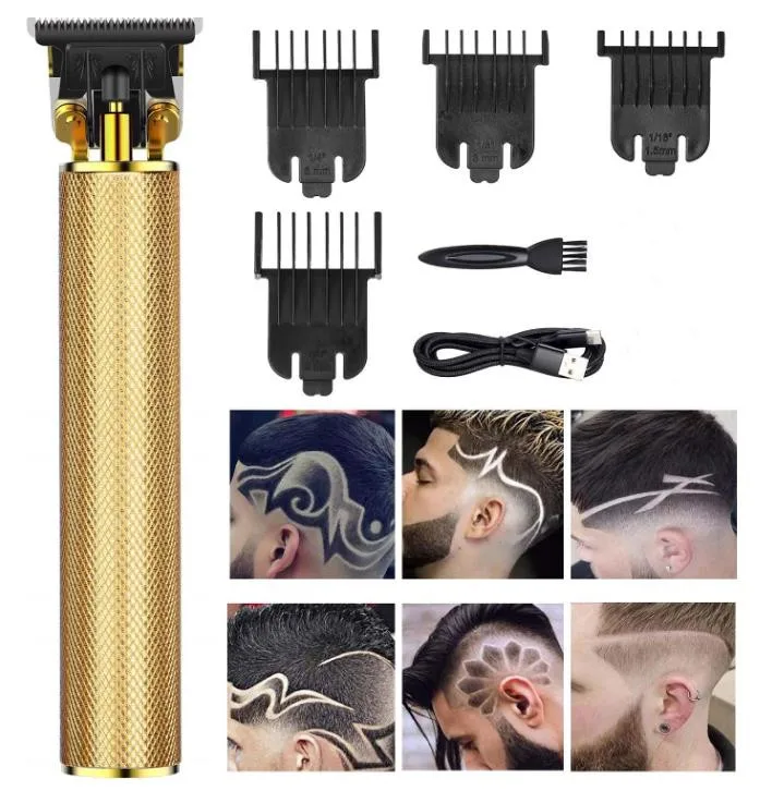 Amazon профессиональные мужские парикмахерские машинки для стрижки волос Машинка для стрижки волос t9 барбекю триммер для Дракона машинка для стрижки в винтажном стиле T9