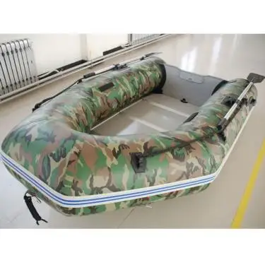 CAMO colour High Quality Floating Rafts Pontoon Inflatable Boat Fishing Electric Rigid Inflatable Boat China camouflage