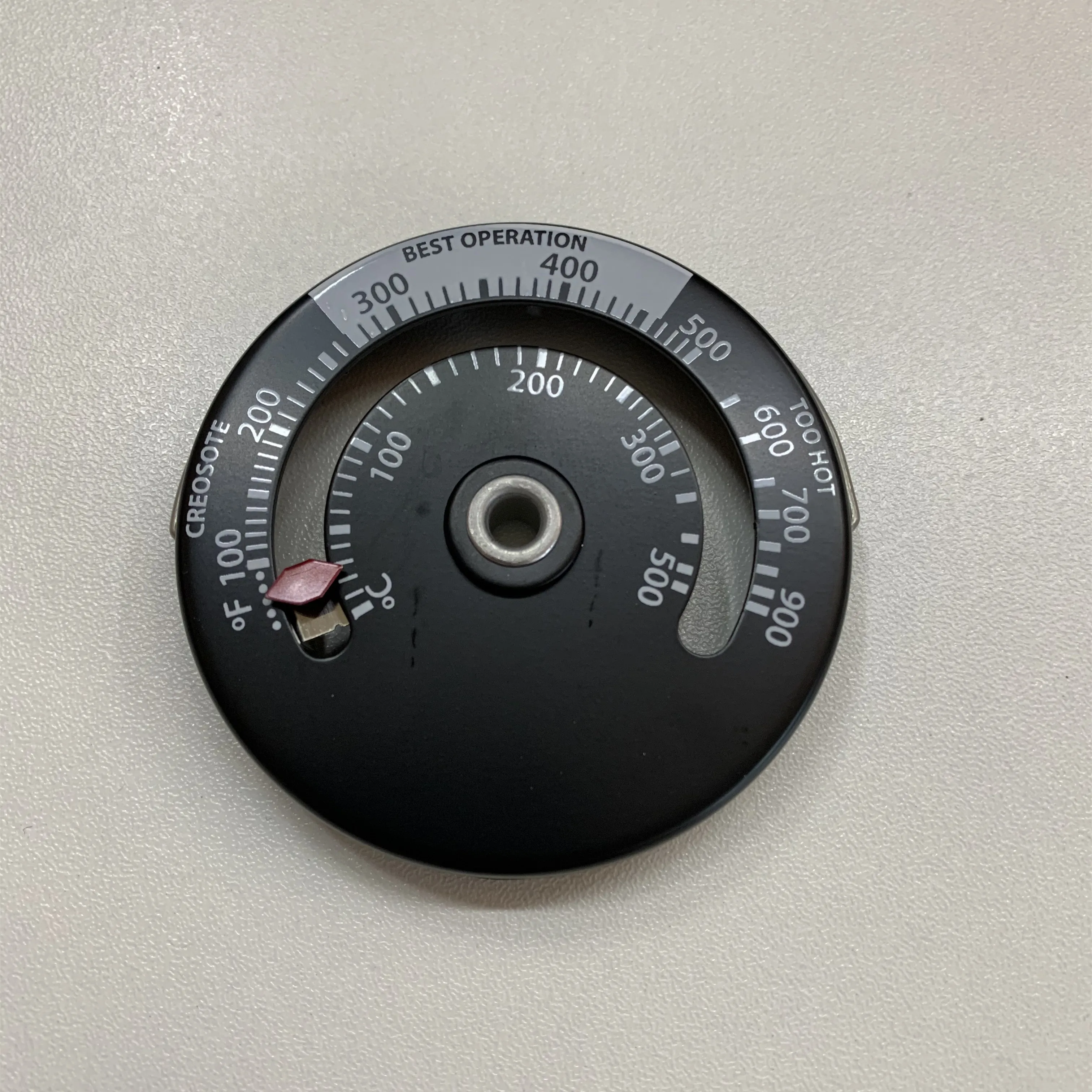 High Temperature Oven Bimetal Thermometer Pellet Stove Magnetic Thermometer Thermometric Indicator Fireplace Sets Accessories