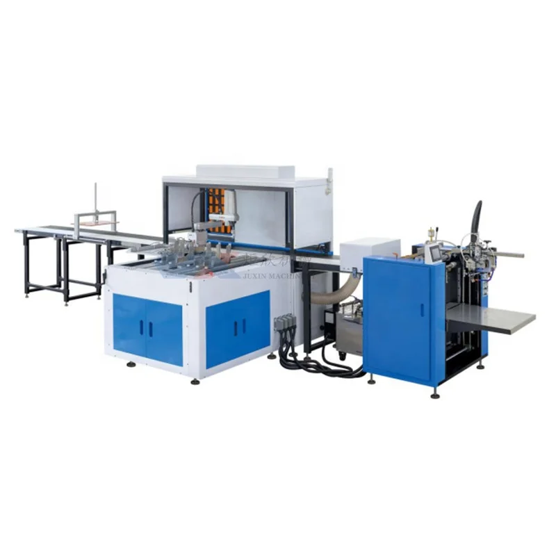 High Quality Erecting Machine File Making Files Forming & Paper Wrapping Machinerigid Box For Earrings