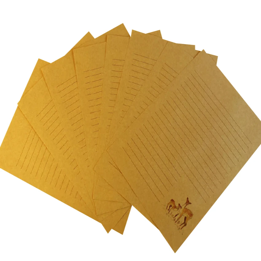 10pcs/pack Kawaii Elk vintage Chinese style Painted forest kraft letter paper for kids written 4 design