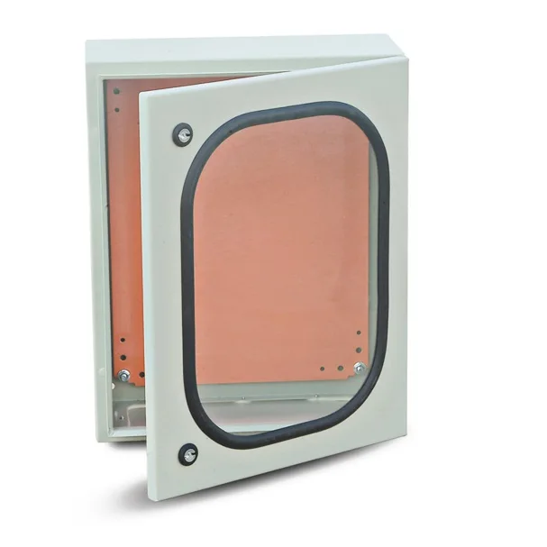 Plexiglass Door Wall Mounted Case Electronic Box Weatherproof Enclosure Electrical enclosure