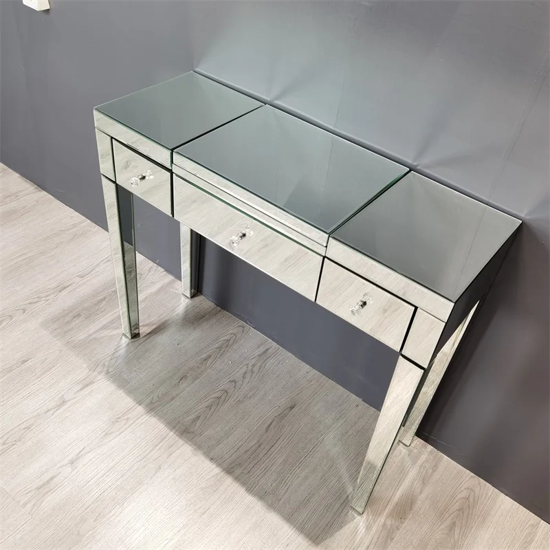
Modern All Handmade Mirrored Console Dressing table dresser for bedroom decoration 