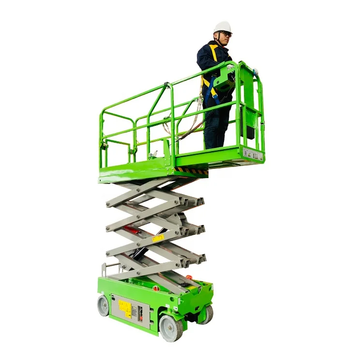 Ce  320 KG 14 Meter CrawlerHydraulic Personal Electric Scissor Mini Lift